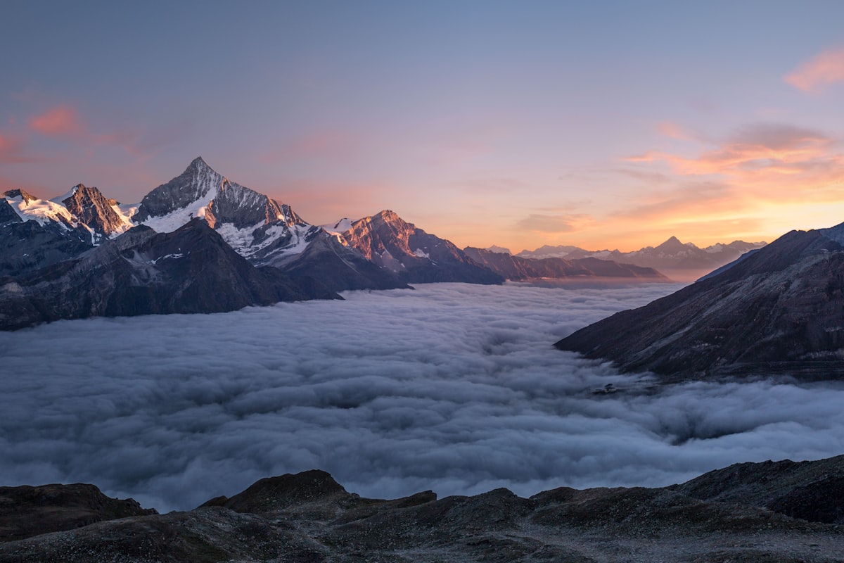 Snow-covered Himalayan peaks