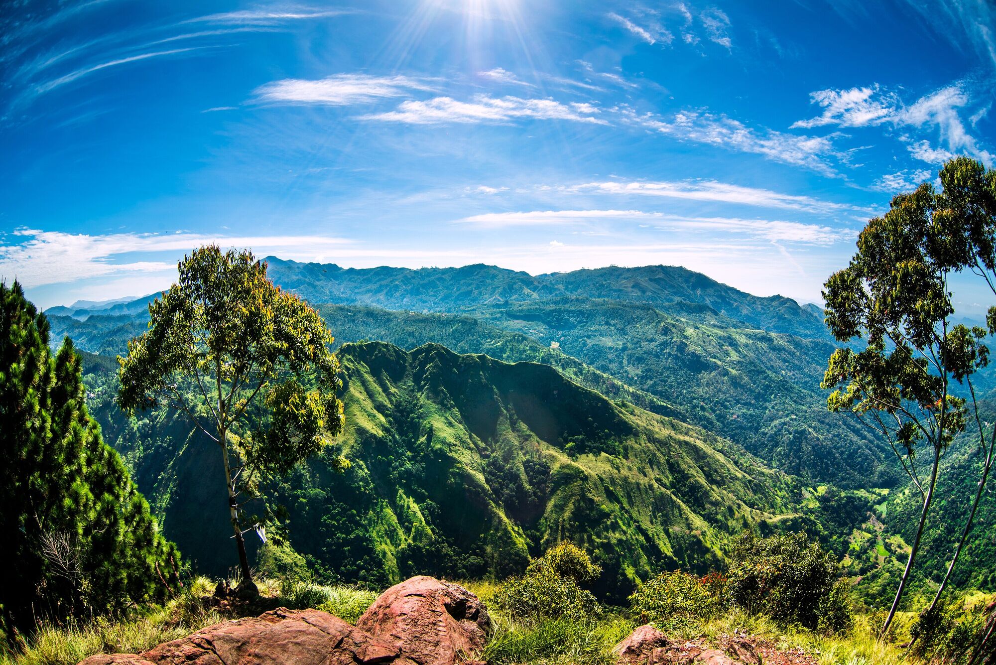 The hills above Ella, Sri Lanka